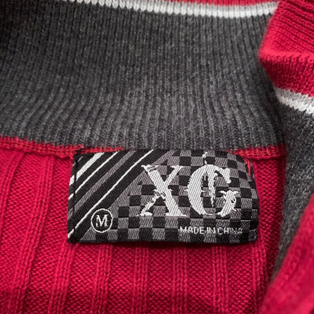 Red Quarter Zip - Picture 3 of 3
